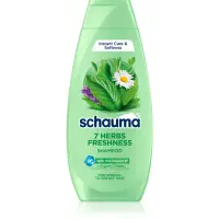 Schwarzkopf Schauma 7 Herbs Freshness sampon pe baza de plante pentru par normal spre gras 400 ml