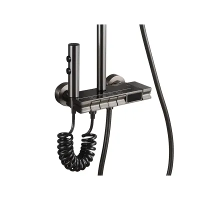 Set duș multifuncțional cu termostat integrat si afișaj de tip electronic