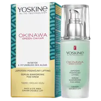Ser dublu lift cu caviar verde pentru fata si ochi Okinawa Green Caviar, 30ml, Yoskine