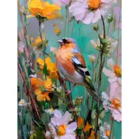 Tablou cu ramă imprimat 60x80 cm Fringilla – Styler