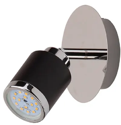 Plafoniera cu spot Omnia - Akoma, IP20, GU10, 1 x 40W, 230V, negru