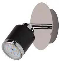 Plafoniera cu spot Omnia - Akoma, IP20, GU10, 1 x 40W, 230V, negru