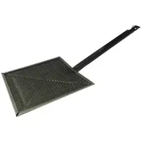 Suport pentru Prajire Paine si Legume, 20x 20 cm, Negru, Perfect Home