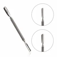 Instrument Profesional NAILSUP Pro Line MC705 pentru Cuticule, cu Două Capete din Inox