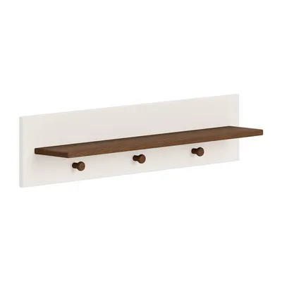 Cuier pentru copii bej pentru perete 80x18 cm Sezane – Vipack