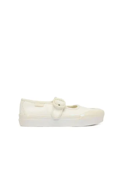 Pantofi copii - balerini - alb - material textil