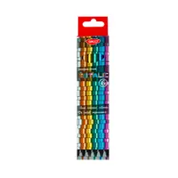 Creioane color metalizate 6buc/set, Daco