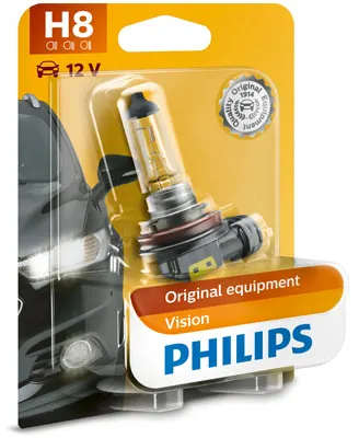 Bec Far H8 12V Pgj19-1 35W Philips