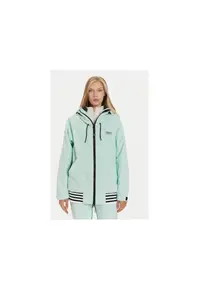 Geaca ski dama - 304704246 - Poliester reciclat - Verde - Verde