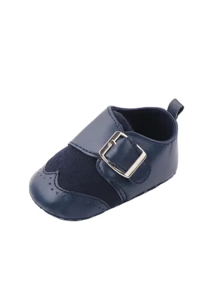 Pantofi Eleganti Cu Catarama - Piele ecologica/ Piele Intoarsa - Baieti - Bleumarin