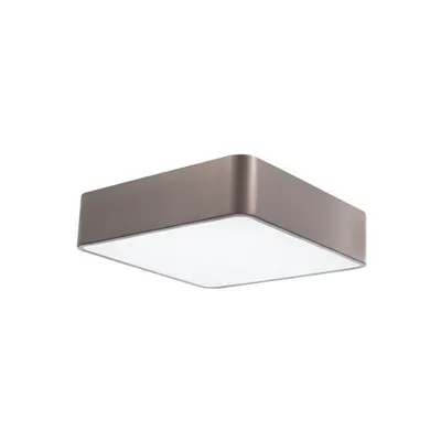 Plafoniera RAGU Metal & Acrylic Diffuser Bronze Outside Mat Alb Inside LED E27 4x10 Wat 230 Volt IP20 Fara bec