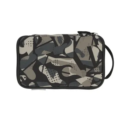 Penar tip etui, 1 fermoar, Herlitz Camo Grey