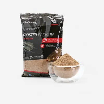 Nadă Gooster Premium Method Mix Căpșuni 1 kg