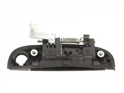 Maner usa fata stanga exterior, cu locas incuietoare negru grunduit, KIA RIO intre 2005-2011
