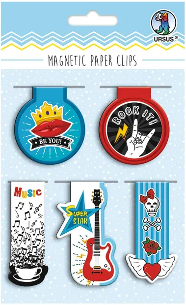 Set de 5 semne de carte magnetice