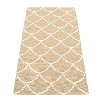 Covor tip traversă pentru interior și exterior bej 70x150 cm Kotte Sand – Pappelina