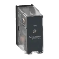Releu de interfata electromecanic Harmony, 10A, 1CO, cu LED, fara buton de testare blocabil, 24V c.c