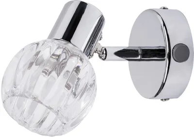 Spot Rabalux - Lauren 6091, IP20, IP20, E14, 1 x 40W, 230V, cromat