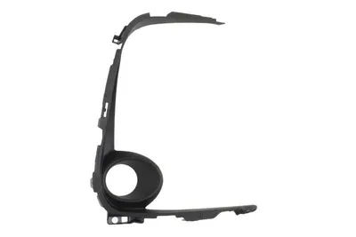 Grila bara fata dreapta cu locas lampa ceata, plastic, negru potrivit TOYOTA COROLLA SDN E21 2019-2022