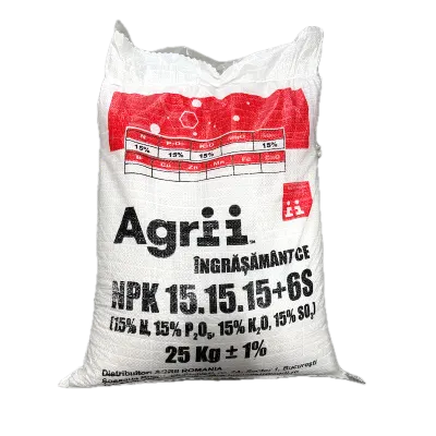 Ingrasamant complex NPK 15-15-15 +15%SO2 sac 25 kg - Default Title