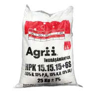 Ingrasamant complex NPK 15-15-15 +15%SO2 sac 25 kg - Default Title