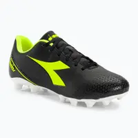 Ghete de fotbal bărbați Diadora Pichichi 6 MG14 negru/galben fi dd/alb