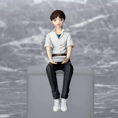 Figurina - Rebuild of Evangelion - Shinji Ikari (Perching)