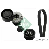 Set curea transmisie cu caneluri INA 529 0187 10