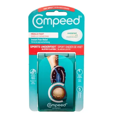 Plasturi pentru basicile din talpa, 5 bucati, Compeed