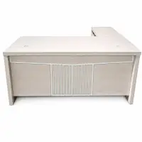 Birou directorial Valente cu dulap lateral mobil - dimensiuni 1800*800*750 mm