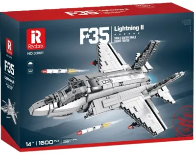 Constructor Reobrix - Avion F35 Lightning II, 1600 piese