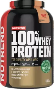 100% Whey Protein, iced coffee, 2250 g, Nutrend