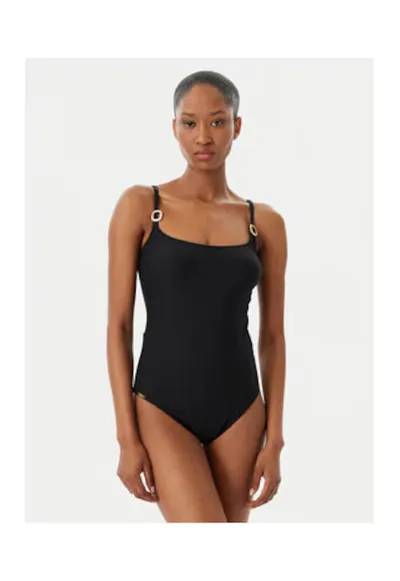 Costum de baie dama - negru - poliamida-elastan