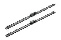 Set stergatoare BOSCH AeroTwin A051S 3397009051, lungime 2 x 530 mm, fara carcasa, pentru vehicule cu volan pe stanga