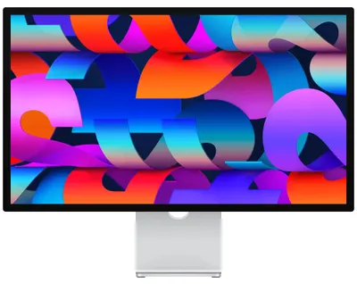 Monitor Apple - Studio Display Standard glass, 27", 5K, IPS Retina, suport reglabil pe înălțime și înclinare