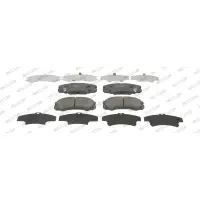 Set placute frana, frana disc FERODO FDB1511
