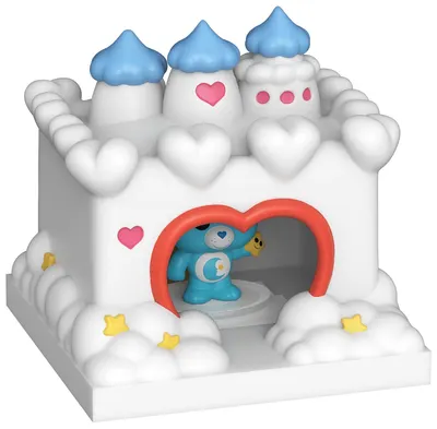 Mini-figurină Funko Bitty POP! Towns: Care Bears - Bedtime Bear and The Care-A-Lot Castle