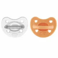 Set 2 suzete bebelusi, Chicco, Physioforma Luxe, Ortodontice, Silicon moale, Fara BPA, 6-16 luni, Gri