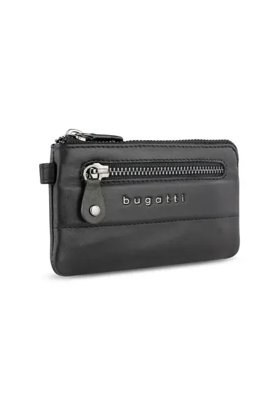 Port chei din piele naturala - Elsa 49462001 - Negru