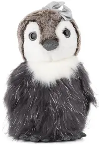 Jucărie de pluș Keel Toys - Pinguin cu panglică, 33 cm