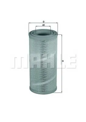 Filtru aer MAHLE ORIGINAL LX 1142