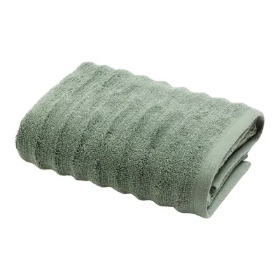 Prosop verde din bumbac din frotir 50x90 cm Maya – douceur d'intérieur
