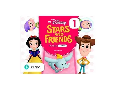 My Disney Stars and Friends Pre A1, Level 1, Workbook with eBook - Paperback brosat - Jeanne Perrett