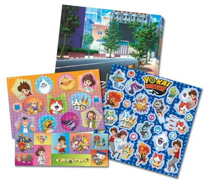 Set creatie Totum Yo-Kai Watch - Decoreaza singur, cu stickere