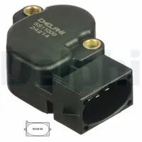 Senzor pozitie clapeta acceleratie potrivit FORD ESCORT CLASSIC, ESCORT VI, FOCUS I, GALAXY I, GALAXY MK I, MONDEO I, MONDEO II, SCORPIO II, TRANSIT 1.6-2.3LPG 02.93-05.06