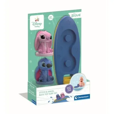 Clementoni - Placa de surf plutitoare cu figurine Stitch si Angel