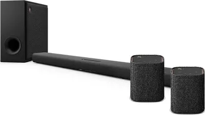 Soundbar Yamaha - True Wireless Surround System, 2.1, gri închis