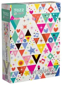 Puzzle Yazz Puzzle din 1000 piese - Triunghiuri distractive