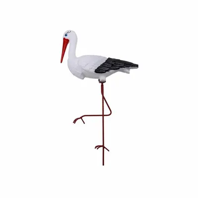 Decoratiune pentru Gradina, Barza, 50 cm