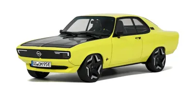 Model de colecție OTTOMobile Modern: Mașini - Opel Manta GSE Elektromod (Yellow) (2021)